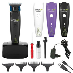 Gamma+ HITTER UP Tondeuse Professionnelle de Précision pour Contours et Barbe | Tondeuse Cheveux et Barbe | Moteur Puissant 7 00