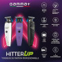 Gamma+ HITTER UP Tondeuse Professionnelle de Précision pour Contours et Barbe | Tondeuse Cheveux et Barbe | Moteur Puissant 7 00