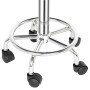Alightup Tabouret de Bureau Tabouret à roulettes Rotation à 360° Noir | Chaise a Roulette Salon de Massage Cuisine Bureau Hauteu