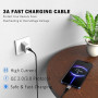 Câble USB C Charge Rapide [1M] Cable Chargeur USB Type C pour Samsung Galaxy S22 S23 S21 S20 Plus Ultra S10 S9 S8 S10E,A51 A71 A