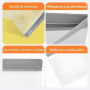 Lot de 6 Sac Congélation Réutilisable, Sacs Alimentaires de Rangement | Sac Congélation Zip, Sacs Congélation en Silicone, Sacs
