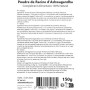 Ashwagandha en Poudre Racine Pure 150g | Réduction Cortisol Stress | Équilibre Hormonal Visage Dégonflé | Adaptogène Naturel Ant