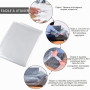 KLYNGTSK 2*3m Housse de Canapé en Plastique pour Animaux Housse de Protection pour Canapé Anti-poussière Housse de Fauteuil Impe