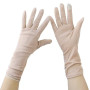 OhMill Gants de Soleil Long Femme Été Gants de Conduite en Coton Écran Tactile à Doigts Complets Respirant Antidérapants Gant de