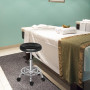 Alightup Tabouret de Bureau Tabouret à roulettes Rotation à 360° Noir | Chaise a Roulette Salon de Massage Cuisine Bureau Hauteu
