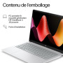 HP OmniBook 3 16-by0000sf Ordinateur Portable 16" 2K IPS, PC Portable (AMD Ryzen 5 40, RAM 16 Go, SSD 512 Go, AMD Radeon 610M Gr