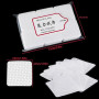 300 Pièces Coton Ongles Gel Non Pelucheux, lingettes non pelucheuses, tampons de polissage absorbants pour gel UV, tampons en co