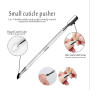ZXfad 2pcs Coupe Cuticule Ongle, Pince à Cuticules en acier Inoxydable, Ciseaux à Cuticules, Outils pour les Ongles et la Pédicu