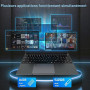 PC Portable 15,6 Pouces 16Go RAM 512Go SSD Celeron N5095, Ordinateur Portable FHD 1920x1080, WiFi Bluetooth, Lecteur d’Empreinte