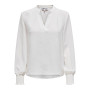 CARMAKOMA Carmetta Life V-Neck Top WVN Noos Femme