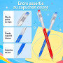 Laconile 240 Stylos Gel pour Coloriage Adulte – Pointe Fine 0,6 mm – Gel Pen pour Scrapbooking, Dessin, Écriture, Griffonnage, J