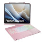 doqo Coque Clavier iPad Air 13 & iPad Pro 13/12.9 avec Trackpad,Rotation | Frappe Style Ordinateur Portable, Rotation 360°,Clavi