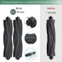 L10s Ultra Gen 3 / L50 Ultra AE Accessoires pour Dreame L40 Ultra / X40 Ultra Complete/Mova P50 Pro Ultra Pièces de Rechange 4 S