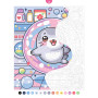 Animaux kawaï - 45 coloriages mystères: Avec des pages détachables !