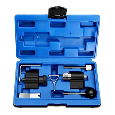 RUIZHI 7pcs Kit Calage Distribution - Outils de Calage Distribution pour Courroie de Moteur - Compatible avec Moteur VW 1.2, 1.4