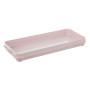 Récipient à gâteau rose nordique 36x15x15 gamme Alessio