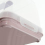 Récipient à gâteau rose nordique 36x15x15 gamme Alessio