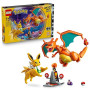 LEGO Pokémon Smart Play : Le Combat Ultime Entre Dracaufeu et Voltali - Jouet Tout-en-Un Interactif avec 2 Smart Briques, 4 Tags