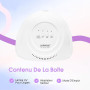 JODSONE Lampe UV Ongles Gel avec 30 perles lumineuses pour vernis gel, Lampe UV LED Professionnelle Double Puissance Sélectionna