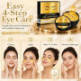 60 Pièces Masques Yeux Or, Patch Yeux Hydrogel Hydratants, Anti Cerne | Collagène, Soin Hydratant Intense, Réduit les Rides et R