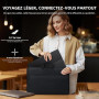 UPERFECT Écran Portable 4K 24" QLED, 400 Nits 145% sRGB Grand Écran | 3840 × 2160 UHD | USB-C et HDMI | Compatible VESA et Socle