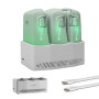 LKTOP Hub de charge parallèle à rabat de 65 W pour chargeur de batterie DJI Flip Drone, bloc d'alimentation USB-C ultra rapide,