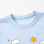 Pilipulu Garçon T-Shirts à Manches Courtes en Coton | Lot de 3 Col Rond Décontracté Haut d'Été pour Enfant Garçon 3-8 Ans