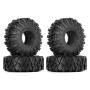INJORA Pneus Mud Terrain 1.9 Kraken Claw pour Axial SCX10 Pro UTB18 TRX4 Redcat VS4-10 Redcat Gen 8 7 Pro Enduro FCX10 1/10 RC C