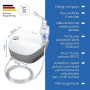 Beurer IH 18 Nébuliseur pour rhumes et maladies respiratoires telles que l'asthme et la BPCO, pour la nébulisation de médicament