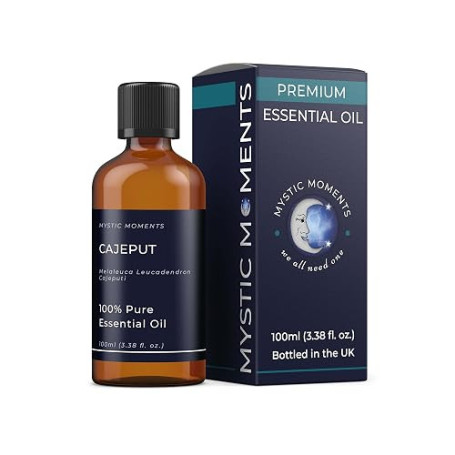 Huile Essentielle de Cajeput - 100ml - 100% Pure, Jaune Pâle