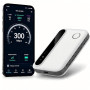 Routeur 4G/5G WiFi 6 Portable avec Slot Carte SIM, Pocket WiFi Portable | MiFi 4G/5G LTE CAT6 300Mbps, Batterie 2100mAh(12h Auto