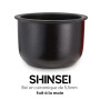 Yum Asia Tsuki Mini cuiseur à riz avec bol en céramique Shinsei (2,5 tasses, 0,45 litre) 5 fonctions de cuisson du riz, 2 foncti