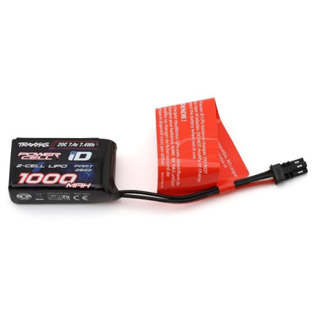 Traxxas Power Cell 2822 Batterie LiPo 7,4 V 2S 1000 mAh 20 C