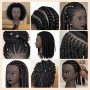 Yekavo Tête de mannequin afro 100 % cheveux humains pour coiffure, tressage, coiffeur, coiffeur, cheveux longs, tête d'entraînem