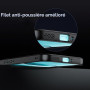 Heioloo Coque pour Xiaomi Poco F7 Étui de Protection Transparent Housse Dos Rigide en PC, Résistant aux Rayures, Aux Chocs Coque