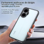 Heioloo Coque pour Xiaomi Poco F7 Étui de Protection Transparent Housse Dos Rigide en PC, Résistant aux Rayures, Aux Chocs Coque