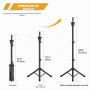 Depsylqz Support de Perruque Renforcé, 160cm Support de Perruque avec Rête de Mannequin, Réglable Trépied de Tête de Perruque, p