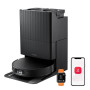 roborock Qrevo Edge 2 Aspirateur Robot Laveur, 25 000 Pa, 7,98cm Mince | Lavage des Serpillières à l'eau Chaude à 80°C, Évite 28