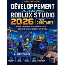 Développement de jeux avec Roblox Studio 2026 pour débutants