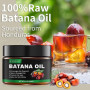 Huile de batana, Huile de batana 100% naturelle pour la croissance des cheveux, Élimine les fourches, restaure les cheveux abîmé