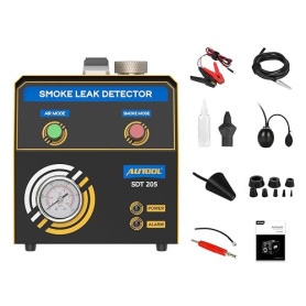AUTOOL SDT-205 Détecteur de Fuite de Fumée EVAP Voiture DC 12V avec Deux Modes, Testeur/Localisateur de Diagnostic de Fuite de T