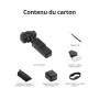 DJI Bundle Standard Osmo Pocket 4P, caméra vlog 4K à Double Objectif | Zoom optique 3×, zoom jusqu’à 12×, 4K/240 ips, plage dyna