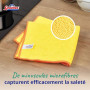 Spontex Microfibre Collection | Chiffons de Nettoyage Multi-Usages, Lavables à 40 °C, Cuisine et Salle de Bain | 30 x 30 cm, Lot