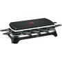 Tefal - Gourmet - Appareil à Raclette et Grill - 10 personnes - Noir | Appareil 2 en 1 pour raclette et grill - 10 coupelles ant