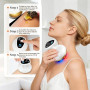 Vacuvia Masseur cellulite 4 en 1 - Appareil de massage sous vide avec 9 niveaux et chaleur, type C rechargeable, Gua Sha électri
