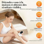 Vacuvia Masseur cellulite 4 en 1 - Appareil de massage sous vide avec 9 niveaux et chaleur, type C rechargeable, Gua Sha électri