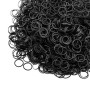 500Pièces Petits Elastiques Noirs Pour Cheveux Avec boîte Élastique à cheveux Mini élastique,Élastiques à cheveux pour femmes, e
