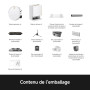 MOVA S70 Ultra Roller Robot aspirateur Laveur 32 000 Pa avec Lavage HydroForce, Navigation CovertSense, Technologie AutoShield,