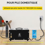 Compresseur d'air PCP TUXING 4500Psi, pompe à air pour réservoir de fusil PCP, alimenté par 12 V CC pour voiture ou 220 V CA dom