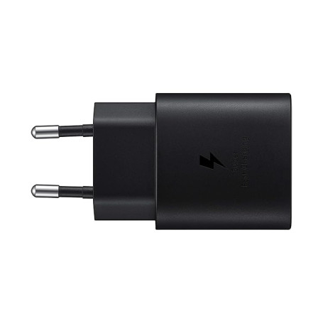 Samsung Chargeur USB C, Adaptateur Secteur 25W Ultra Rapide, Adaptateur USB C vers USB, Chargeur samsung Charge Rapide, Original